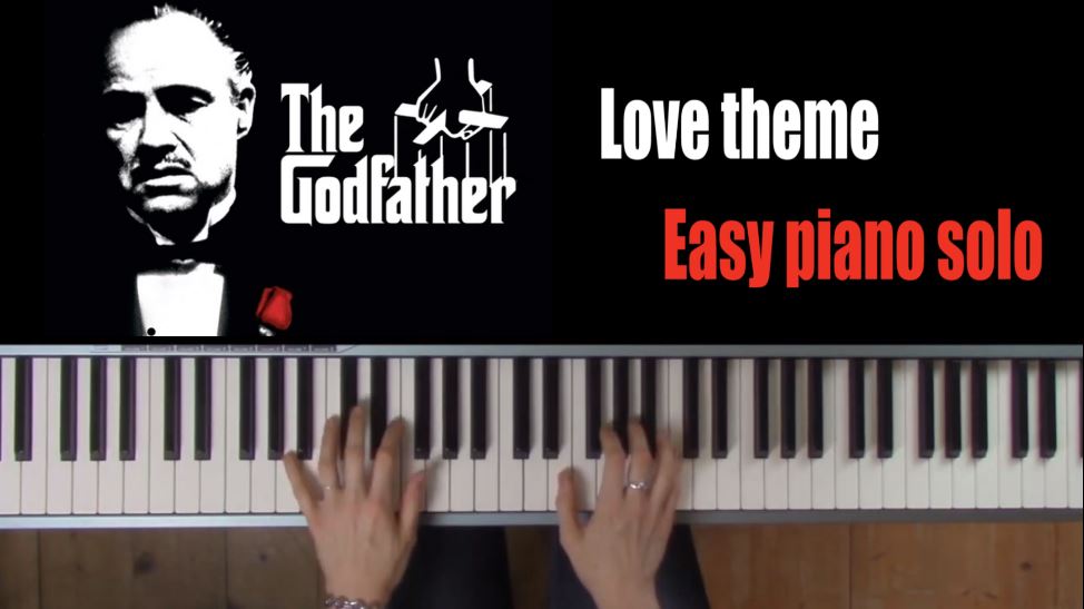 Thème du film « Le Parrain », piano solo simplifié