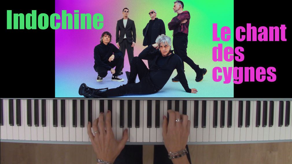 « Le chant des cygnes » d’Indochine au piano